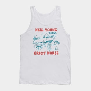 classic 70s neil young & crazy horse Tank Top